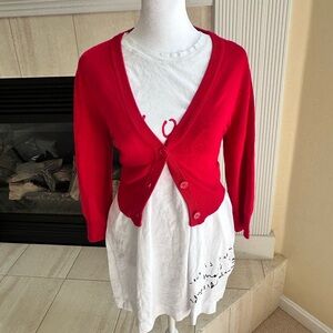 Red Cardigan